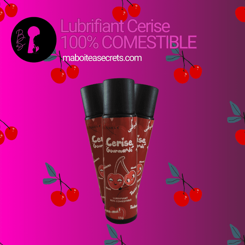 Lubrifiant Cerise 100% COMESTIBLE