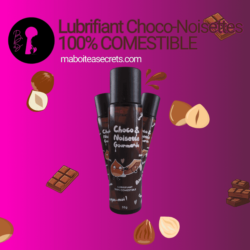 Lubrifiant Choco-Noisettes100% COMESTIBLE