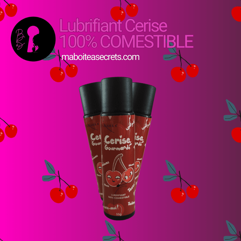 Lubrifiant Cerise 100% COMESTIBLE