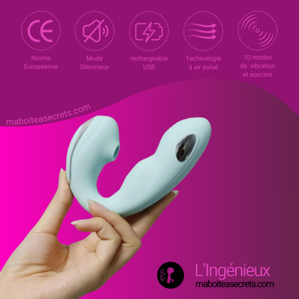 vibromasseur air pulsé clitoris point g