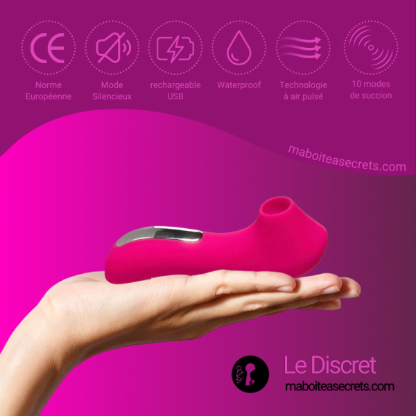 stimulateur air pulsé clitoris